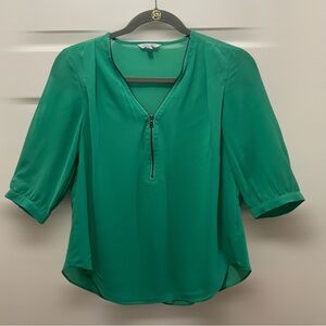 Naked Zebra Green Women's Top/Blouse